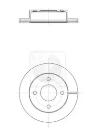 Тормозной диск NPS купить