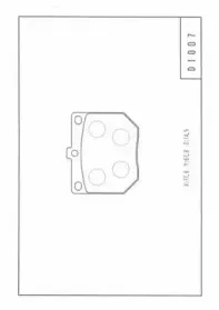 Комплект тормозных колодок, дисковый тормоз NPS купить