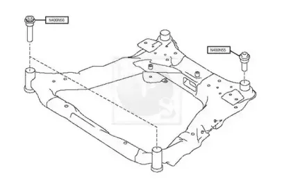 Подвеска, рычаг независимой подвески колеса NPS купить