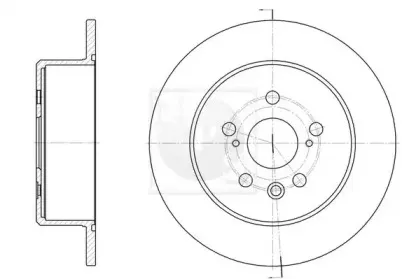 Тормозной диск NPS купить