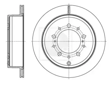 Тормозной диск NPS купить