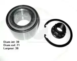 Комплект подшипника ступицы колеса NPS купить