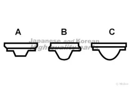 Ремень ГРМ ASHUKI купить