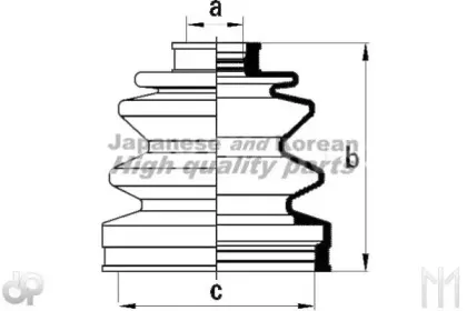 Комплект пылника, приводной вал ASHUKI купить