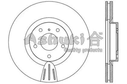 Тормозной диск ASHUKI купить