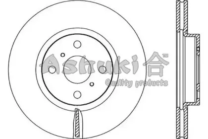 Тормозной диск ASHUKI купить