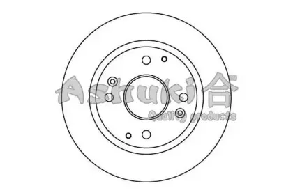 Тормозной диск ASHUKI купить