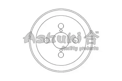 Тормозной барабан ASHUKI купить