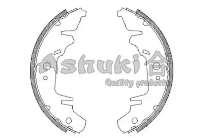 Комплект тормозных колодок ASHUKI купить