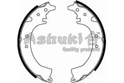 Комплект тормозных колодок ASHUKI купить