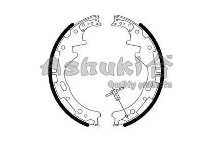 Комплект тормозных колодок ASHUKI купить