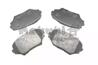 Комплект тормозных колодок, дисковый тормоз ASHUKI купить