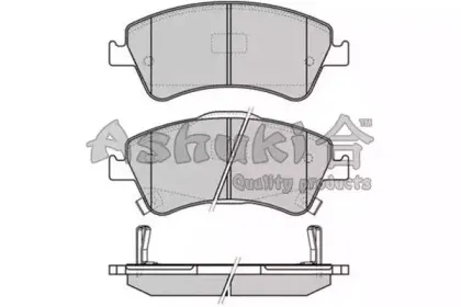 Комплект тормозных колодок, дисковый тормоз ASHUKI купить