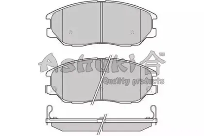 Комплект тормозных колодок, дисковый тормоз ASHUKI купить