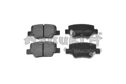 Комплект тормозных колодок, дисковый тормоз ASHUKI купить