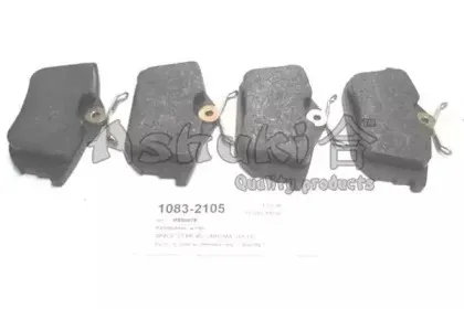 Комплект тормозных колодок, дисковый тормоз ASHUKI купить