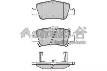 Комплект тормозных колодок, дисковый тормоз ASHUKI купить