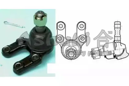 Несущий / направляющий шарнир ASHUKI купить