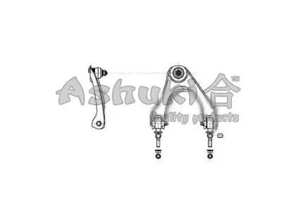 Рычаг независимой подвески колеса, подвеска колеса ASHUKI купить