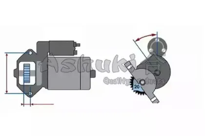 Стартер ASHUKI купить