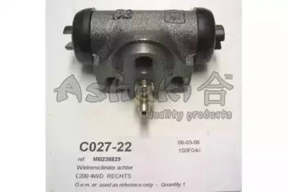 Колесный тормозной цилиндр ASHUKI купить