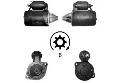 Стартер ASHUKI купить