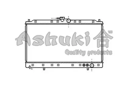 Радиатор, охлаждение двигателя ASHUKI купить