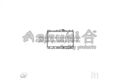 Радиатор, охлаждение двигателя ASHUKI купить
