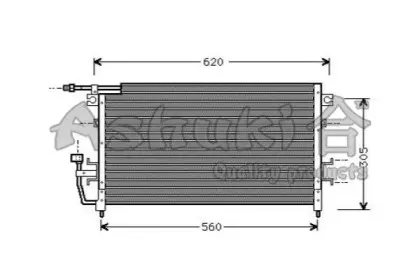 Конденсатор, кондиционер ASHUKI купить