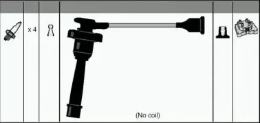 Комплект проводов зажигания ASHUKI купить