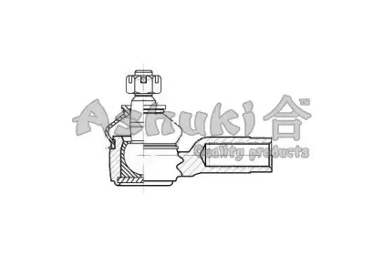 Осевой шарнир, рулевая тяга ASHUKI купить