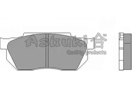 Комплект тормозных колодок, дисковый тормоз ASHUKI купить