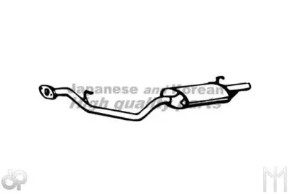Глушитель выхлопных газов конечный ASHUKI купить