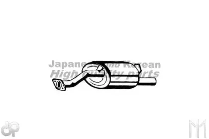 Глушитель выхлопных газов конечный ASHUKI купить