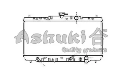 Радиатор, охлаждение двигателя ASHUKI купить