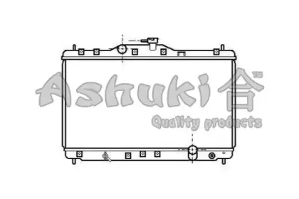 Радиатор, охлаждение двигателя ASHUKI купить