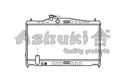 Радиатор, охлаждение двигателя ASHUKI купить