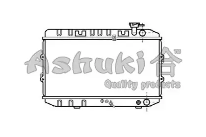 Радиатор, охлаждение двигателя ASHUKI купить