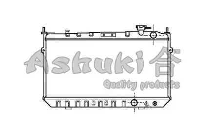 Радиатор, охлаждение двигателя ASHUKI купить