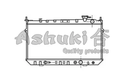 Радиатор, охлаждение двигателя ASHUKI купить