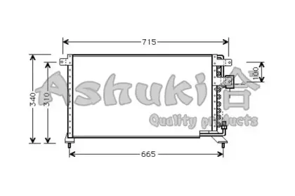 Конденсатор, кондиционер ASHUKI купить