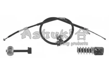 Трос, стояночная тормозная система ASHUKI купить
