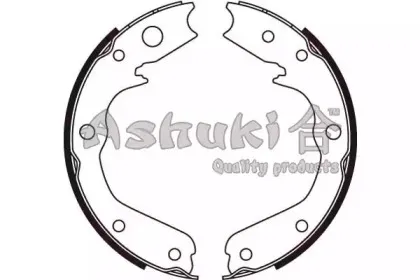 Комплект тормозных колодок, стояночная тормозная система ASHUKI купить