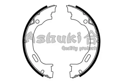 Комплект тормозных колодок ASHUKI купить