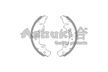Комплект тормозных колодок ASHUKI купить