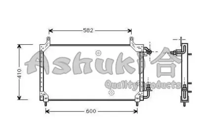 Конденсатор, кондиционер ASHUKI купить