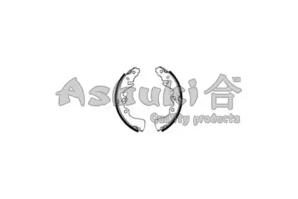 Комплект тормозных колодок ASHUKI купить