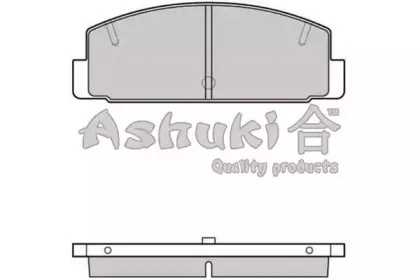Комплект тормозных колодок, дисковый тормоз ASHUKI купить
