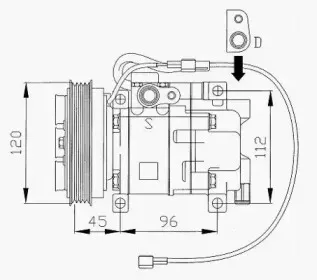Компрессор, кондиционер ASHUKI купить