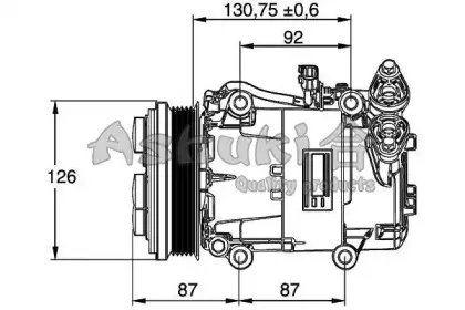 Компрессор, кондиционер ASHUKI купить